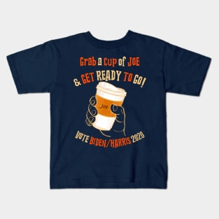 Grab a Cup of Joe Kids T-Shirt